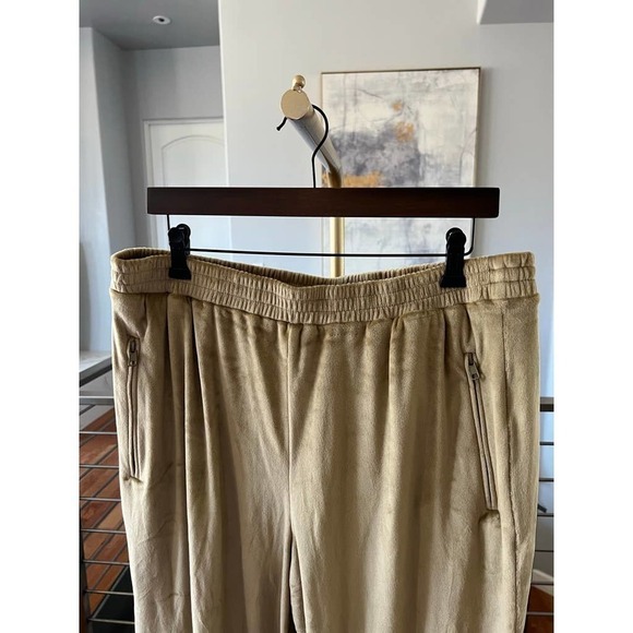 SKIMS Velour High Waist Jogger Pants in Gold - Picture 4 of 13